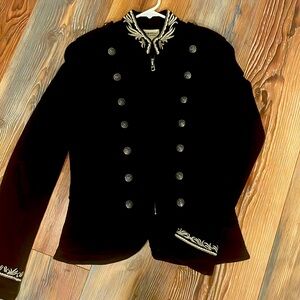Denim and Supply Retro black zipped Jacket